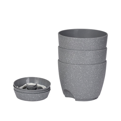 Household Round Plastic No Watering Planter