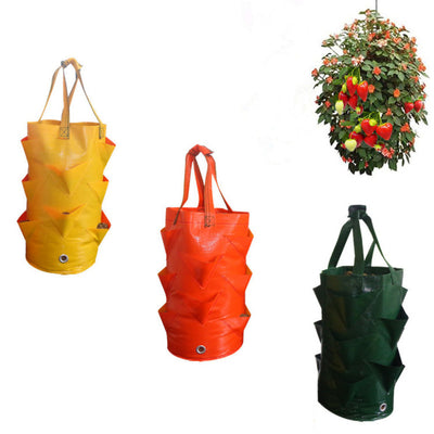 Multi-Mouth Plant Pot Strawberry Planting Growing Bag Gallons