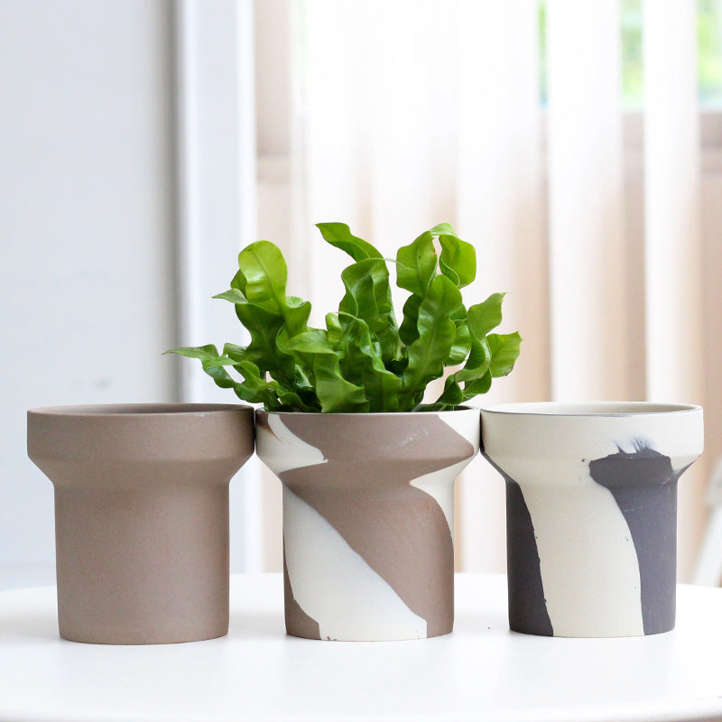 Ceramic Succulent Fern Tuber Planters