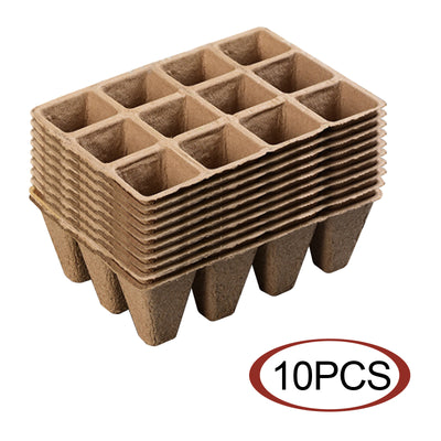 Biodegradable Eco Friendly Pulp Seedling Nursery Pots