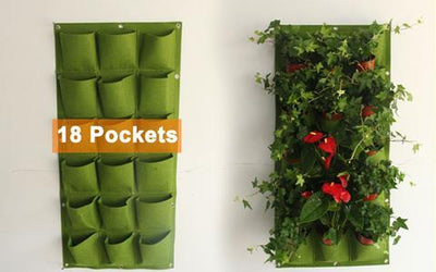 Wall Mount Hanging Garden Planting Bags