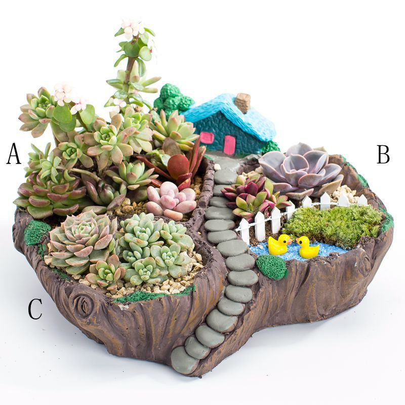 Succulent Plant Pots Micro Landscape Gardening