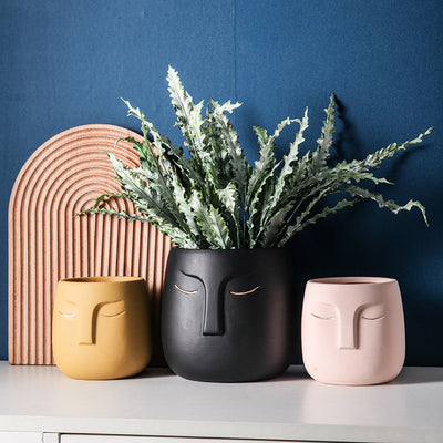 Room Porch Art Hotel Decoration Green Plants Simple Flower Pots