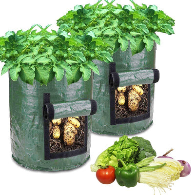 Fabric Grow Pot Outdoor Garden Pots Garden Tools Veget Garden