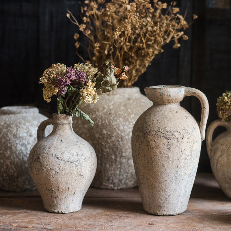 Red Clay Pots Handmade Art