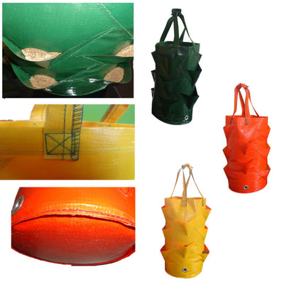 Multi-Mouth Plant Pot Strawberry Planting Growing Bag Gallons