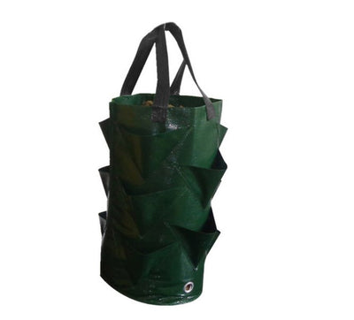 Multi-Mouth Plant Pot Strawberry Planting Growing Bag Gallons