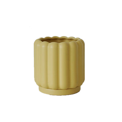 Biscuit Design Ceramic Planter Pot