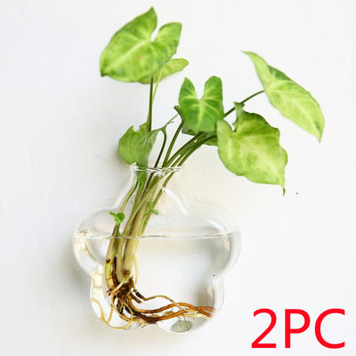 Aquarium Container Flower Planter Pots Home Garden Decoration