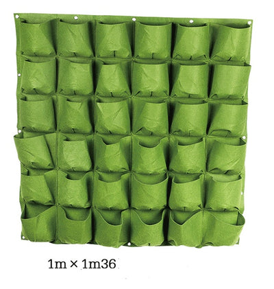 Wall Mount Hanging Garden Planting Bags