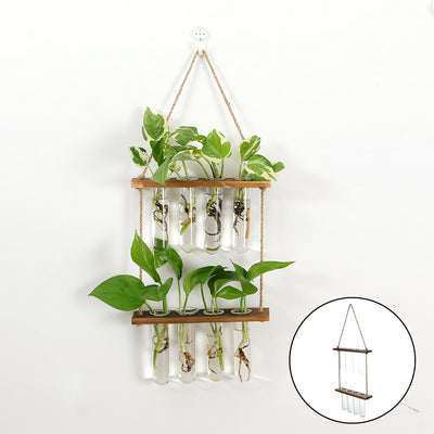 Wall Hanging Flower Glass Planter For Plant Garden
