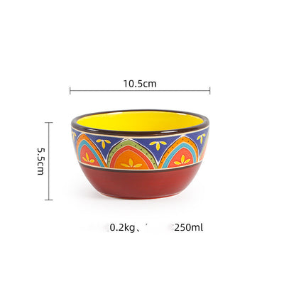 Ceramic Pots And Bowls Hand painted Planters