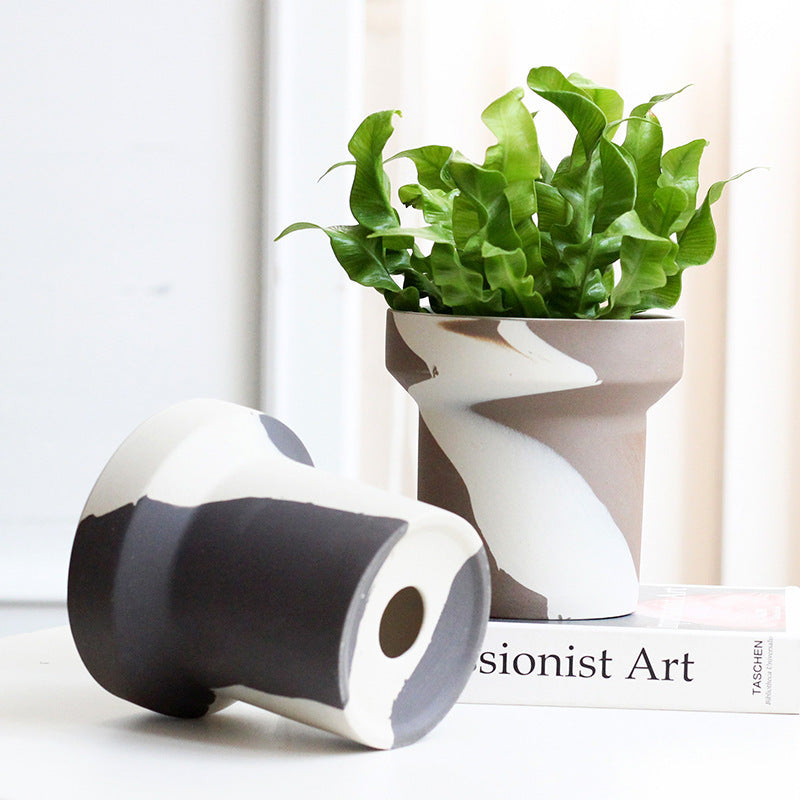 Ceramic Succulent Fern Tuber Planters