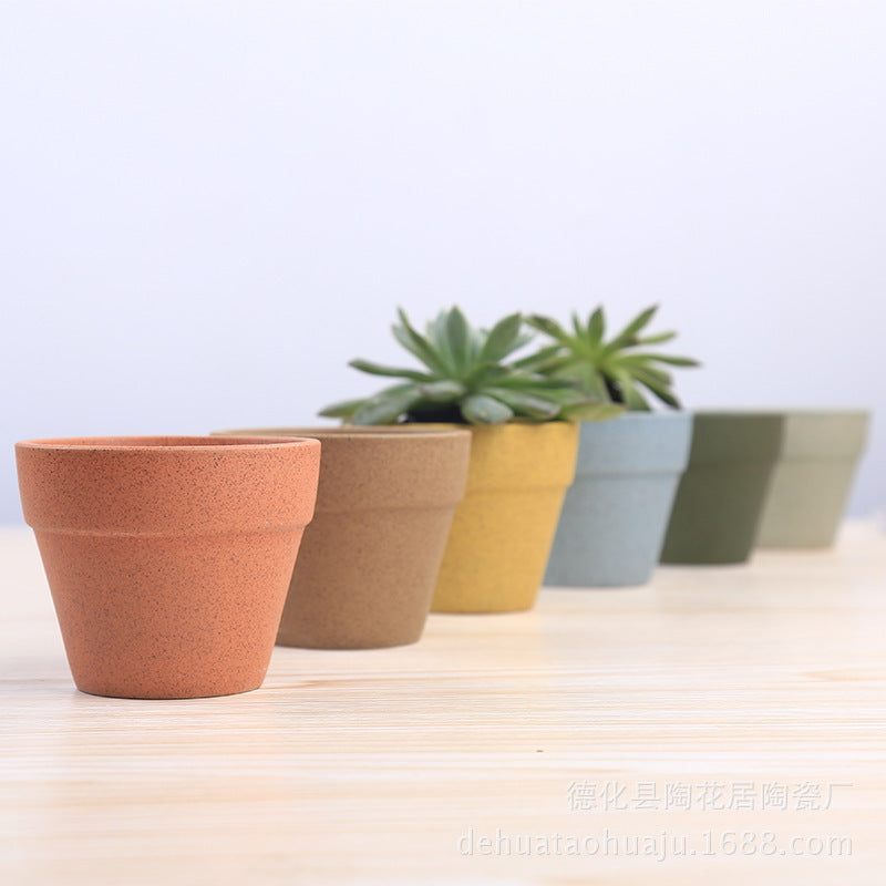 Series Flower Pot Macaron