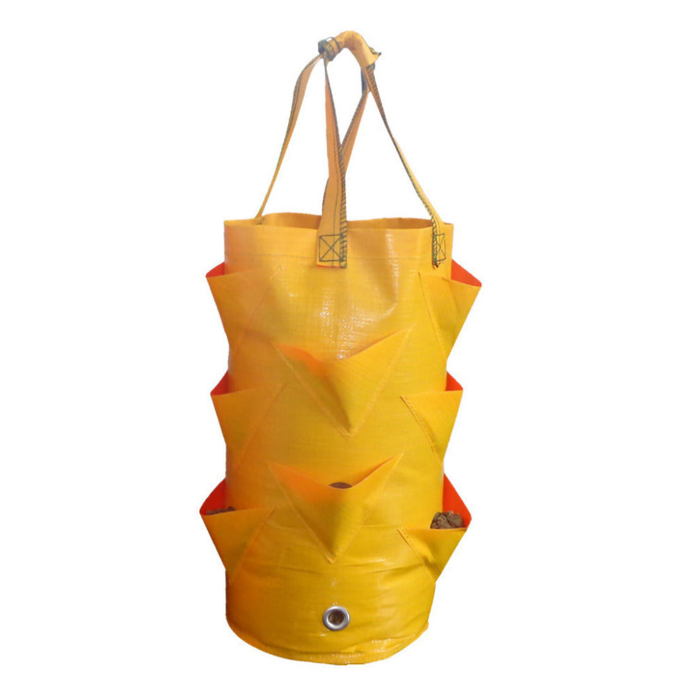 Multi-Mouth Plant Pot Strawberry Planting Growing Bag Gallons