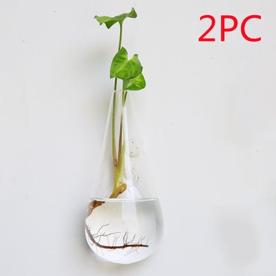 Aquarium Container Flower Planter Pots Home Garden Decoration