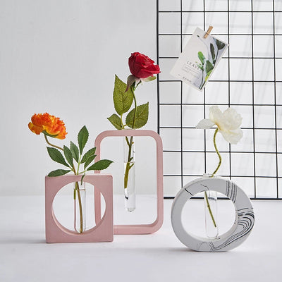 Planter Test Tube Station Vase Silicone Mold