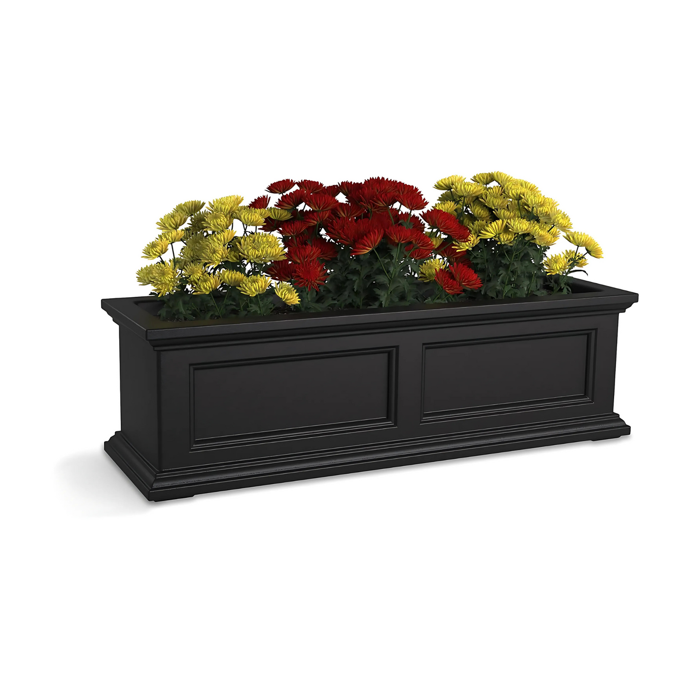 Window Box For Flowers Self Water Resistant Planting Durable For Outdoor Use
