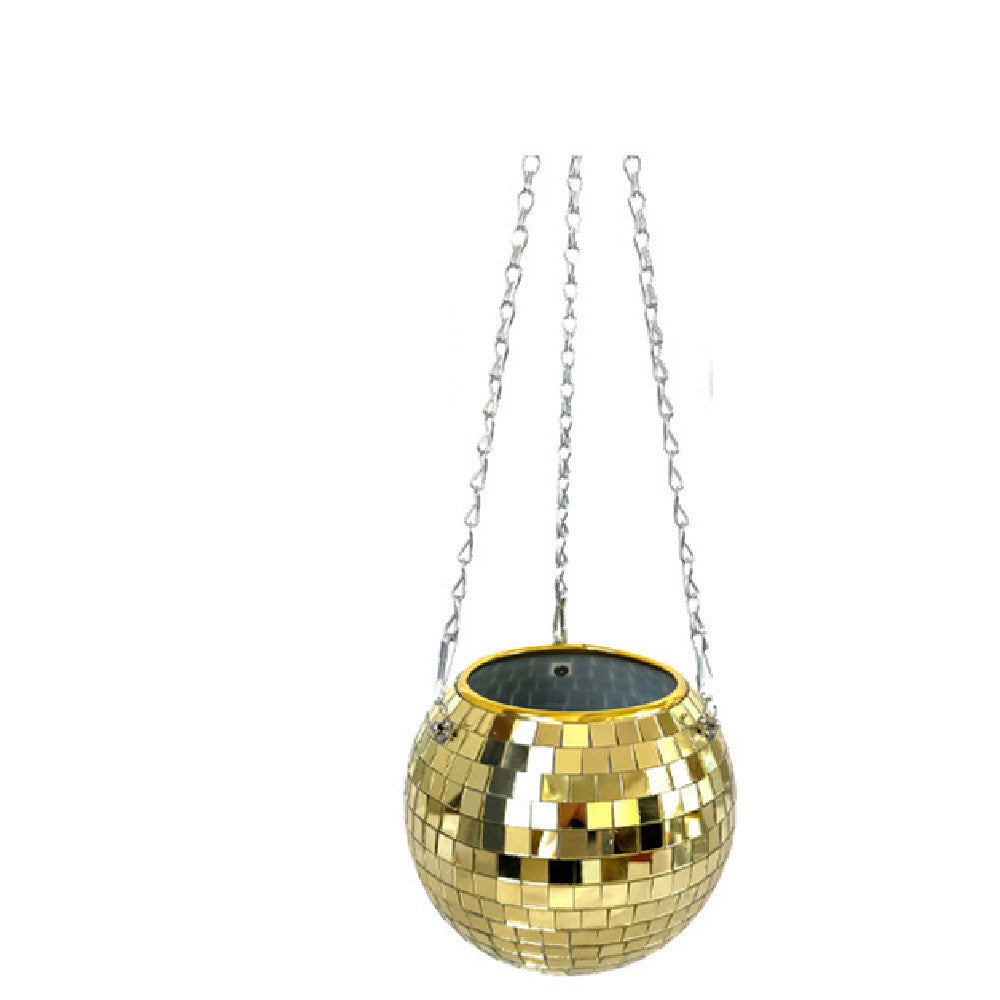 Planter Hanging Mirror Spherical Plastic Flowerpot