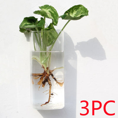Aquarium Container Flower Planter Pots Home Garden Decoration