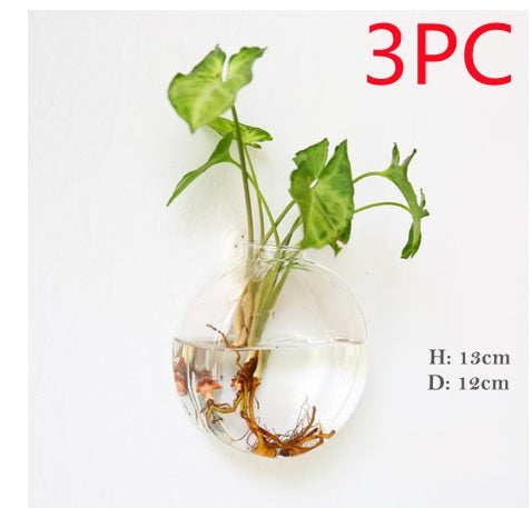 Aquarium Container Flower Planter Pots Home Garden Decoration