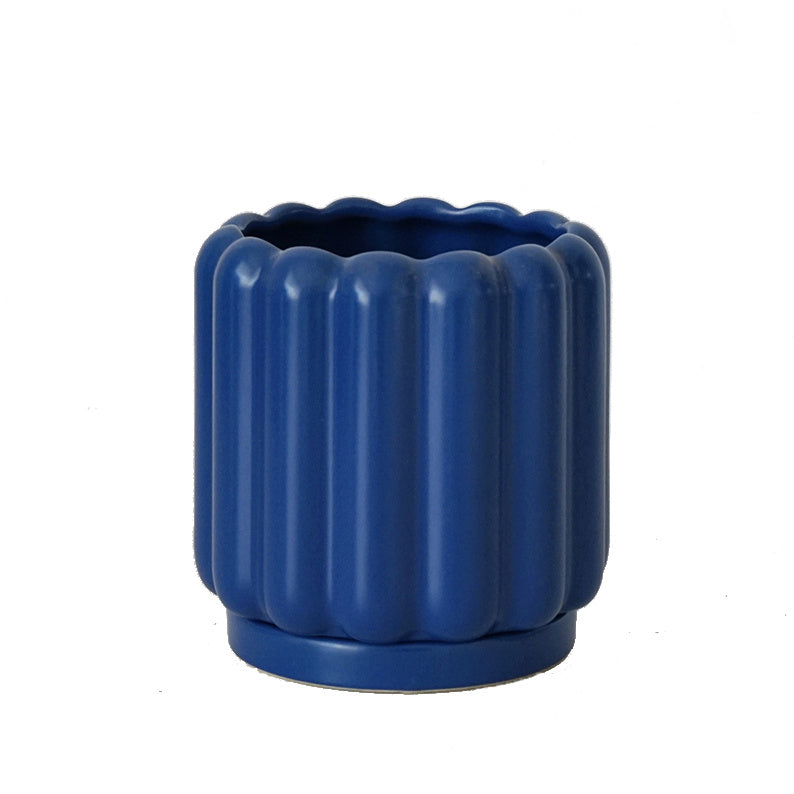 Biscuit Design Ceramic Planter Pot