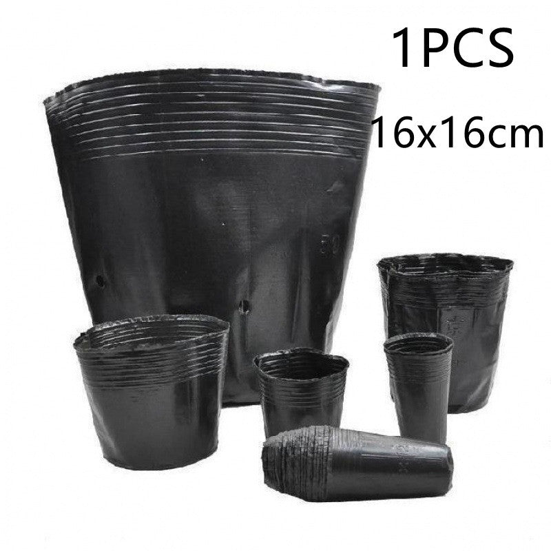Plastic Planting Flowers In Nursery Pots Cultivating Thickening