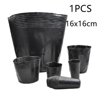 Plastic Planting Flowers In Nursery Pots Cultivating Thickening