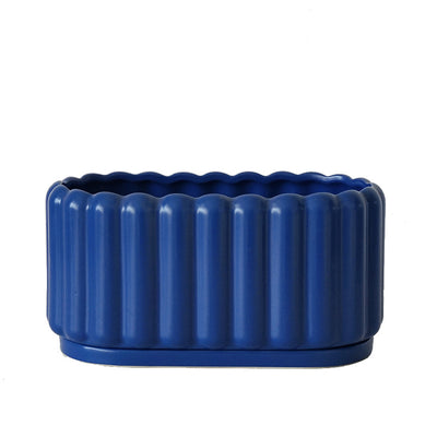 Biscuit Design Ceramic Planter Pot