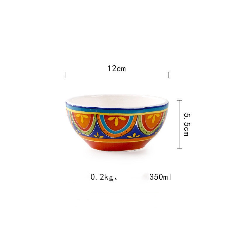 Ceramic Pots And Bowls Hand painted Planters