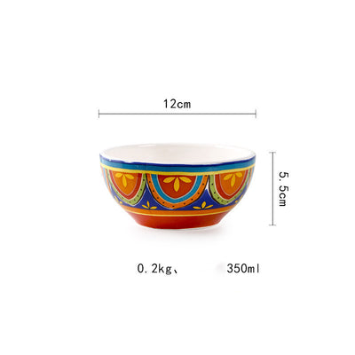Ceramic Pots And Bowls Hand painted Planters