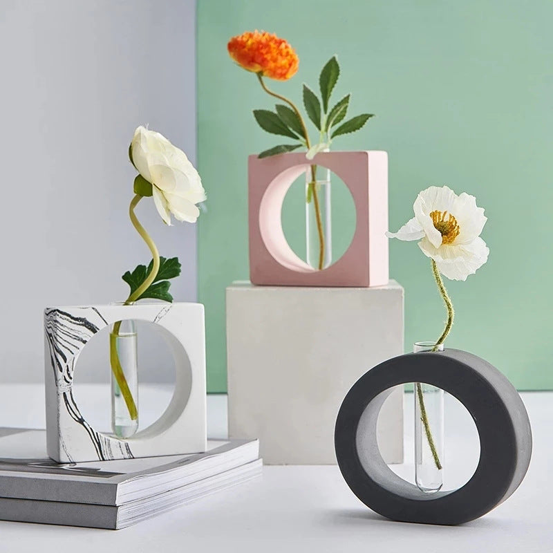 Planter Test Tube Station Vase Silicone Mold
