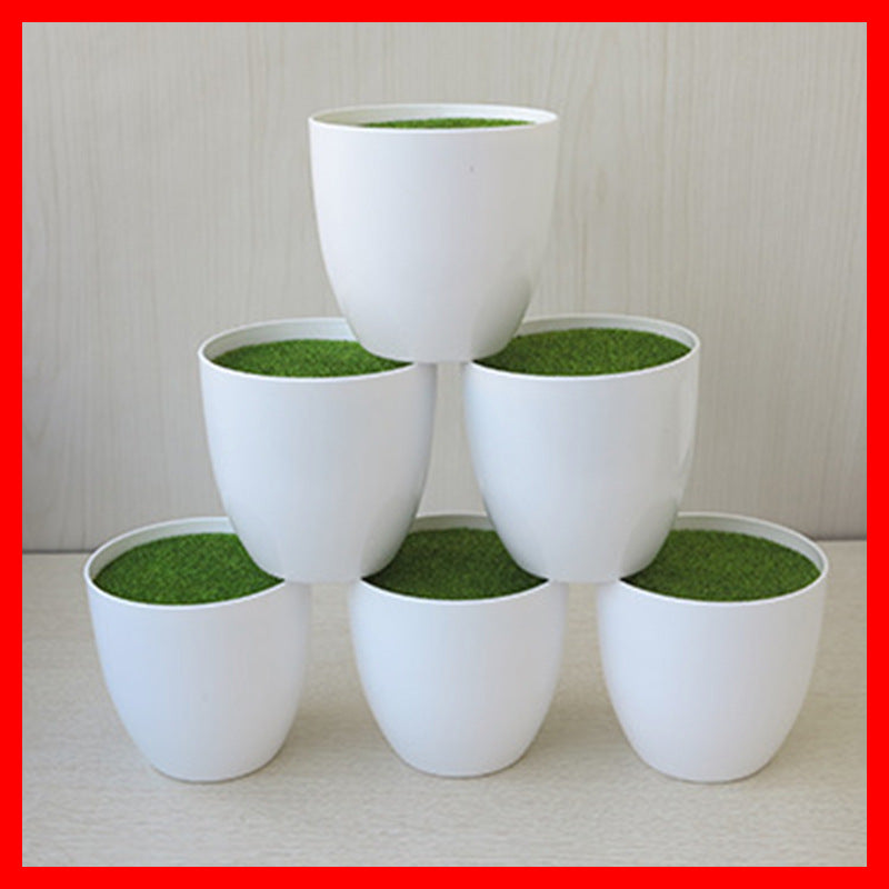 Plastic Flower Pots Supply Balcony Vegetable Pots