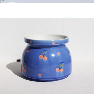 Ceramic Printed Hand Painted Succulent Flower Pots