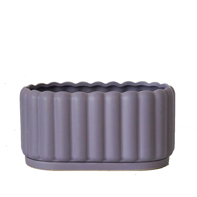 Biscuit Design Ceramic Planter Pot
