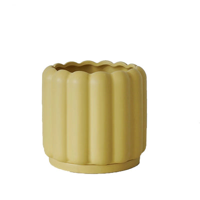Biscuit Design Ceramic Planter Pot
