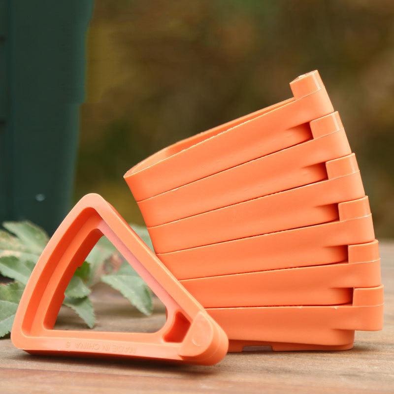 Flower Pots Can Be Used For Home Gardening Breathable To Prevent Root Rot.