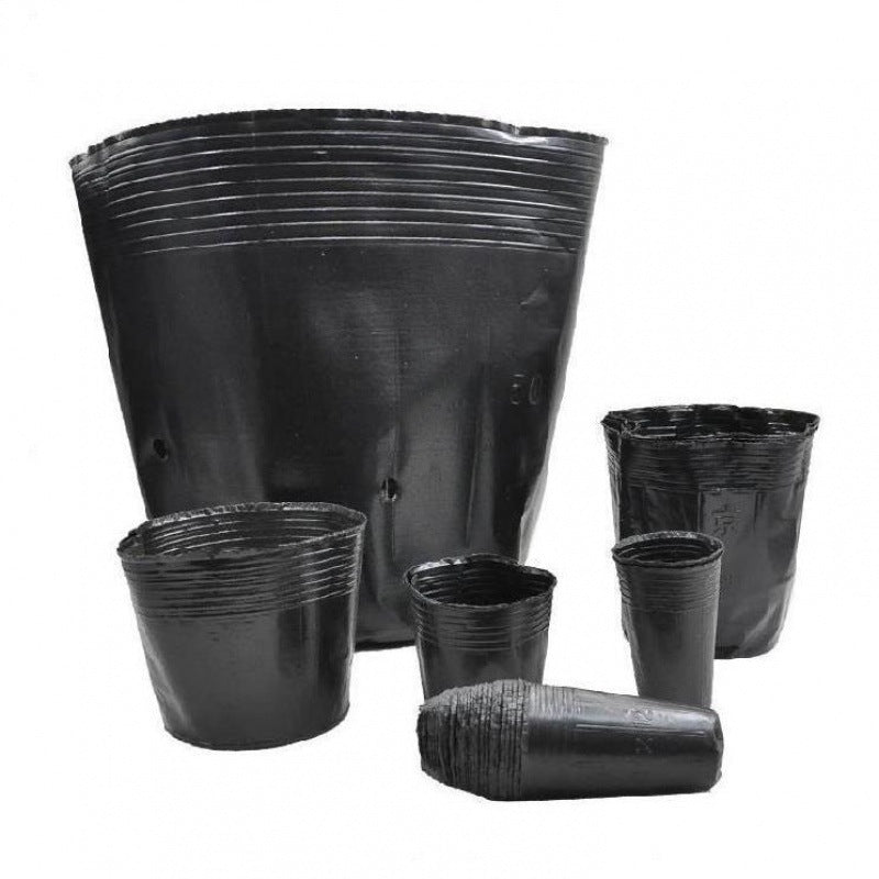 Plastic Planting Flowers In Nursery Pots Cultivating Thickening